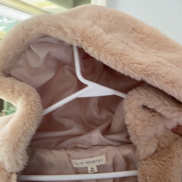 tan cropped zip up jacket! - Picture 4 of 4